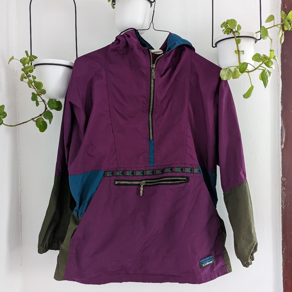 Vintage L.L. Bean anorak windbreaker